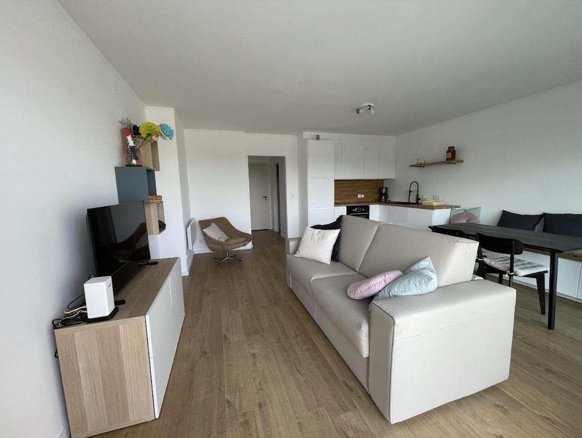 Moderne Studio Aan Het Strand In Oostduinkerke-Bad Koksijde Esterno foto