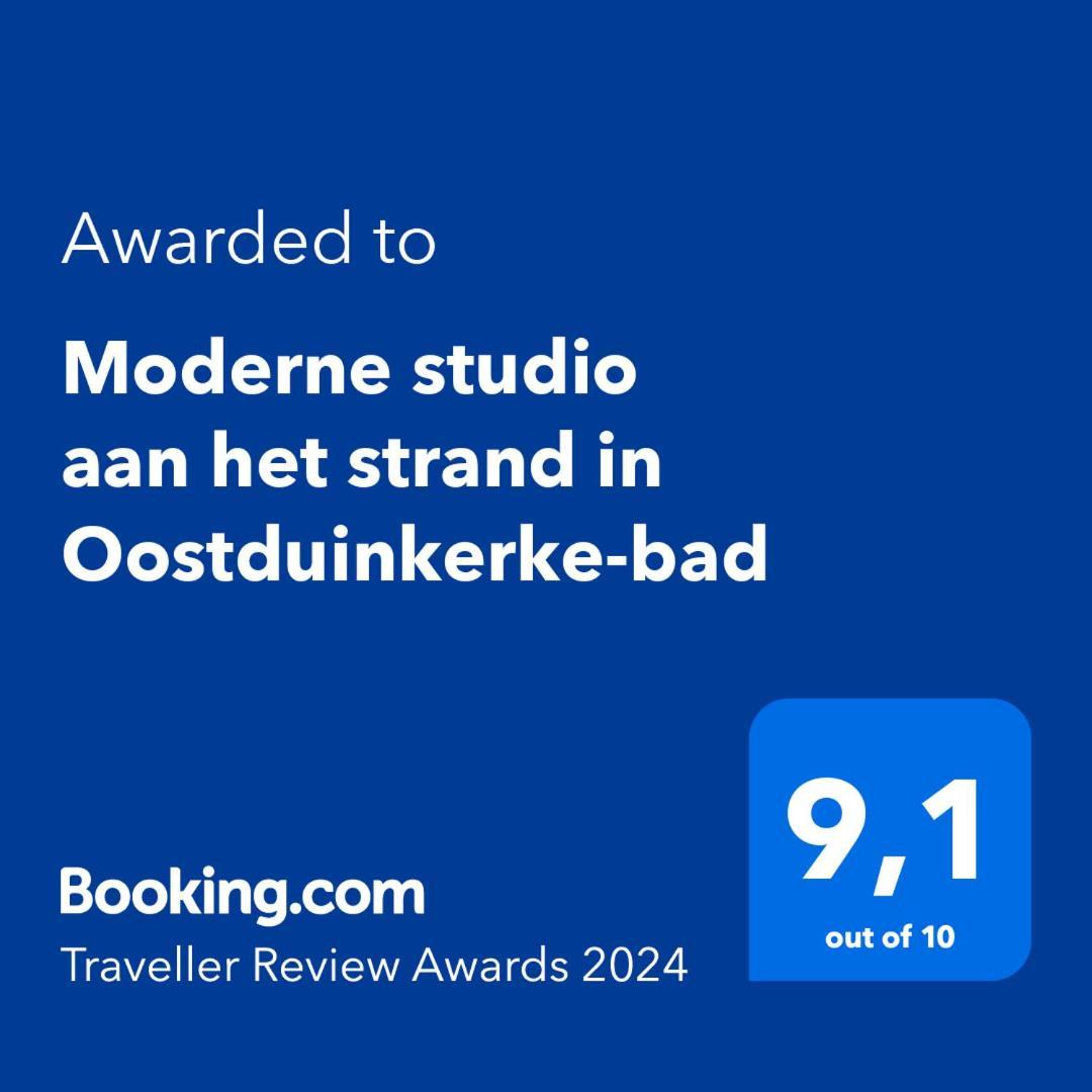 Moderne Studio Aan Het Strand In Oostduinkerke-Bad Koksijde Esterno foto
